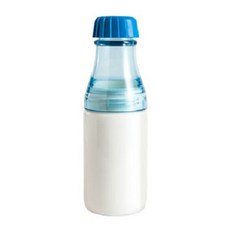 [맘핸드슨] 보틀 휴대용 물통, 트라이탄(화이트), 500ml