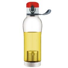 미르 거꾸로 원터치 녹차물병, 레드, 650ml, 1개