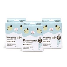 닥터마마 항균 분유 저장팩, 30매, 3개