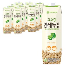 연세우유 고소한 연세두유, 1000ml, 12개