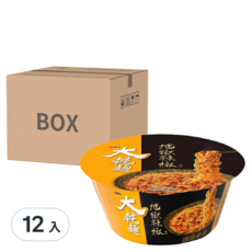 維力 大乾麵 地獄辣椒風味 110g, 12入