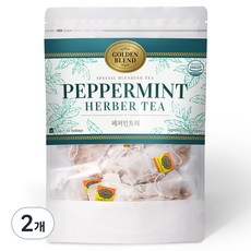 골든블렌드 페퍼민트 허브차 삼각 티백, 1.5g, 50개입, 3개