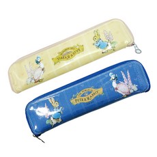 피터래빗 PVC 수저집, 블루, 베이지, 2개입