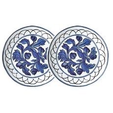 트위그뉴욕 블루버드 접시 2p, 혼합 색상, 2개