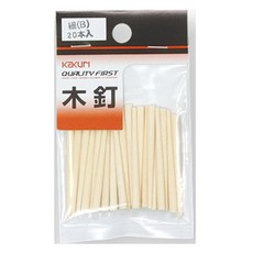 가쿠리 나무못 Slim B 45mm 54114, 20개