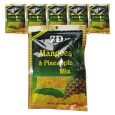 세븐디 건조망고와 파인애플 믹스, 80g, 6개