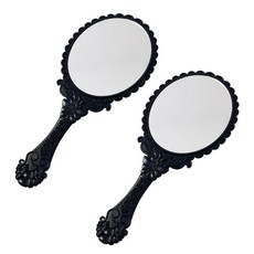 세븐스타 미미공주경 거울 대형, 블랙, 2개입