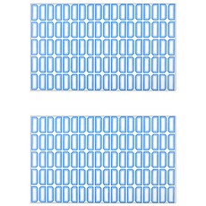 블루마토 견출지1 58P, 파랑, 2개입