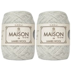 YEONIL 램스울 메종 2p, 32 설멜란지, 2개