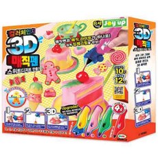 미미월드 3D 매직펜 스위트 디저트 만들기 학습교구, 혼합 색상, 1개