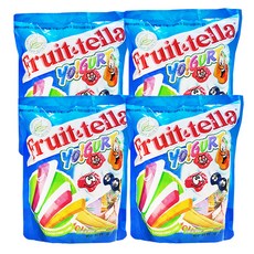 후르트텔라 츄잉캔디 요구르트향, 358g, 4개
