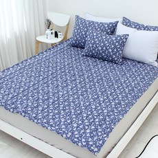 화문석침대패드