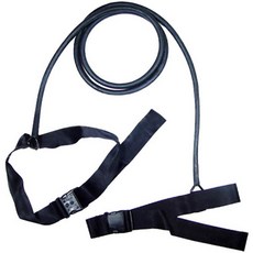 스트레치코드 그루지벨트 수영용품 S120, Black, 1개