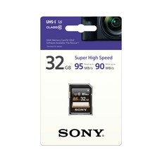 소니 Class10 UZ SDHC 메모리카드 SF-32UZ, 32GB