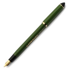 SAILOR 寫樂 入門級書法連帽衫 DE 55 度鋼筆, 中頻, 綠色