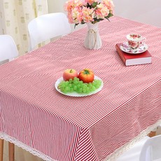 스트라이프식탁보