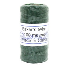 E Home Baking麻繩, 深綠色, 100m