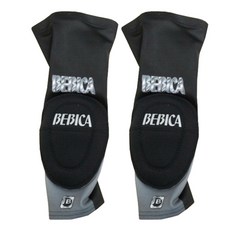 Bebica 七分運動護膝 CO102 2入, 黑色的