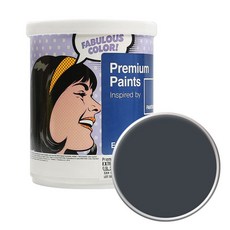 노루페인트 팬톤 실외 벽면 저광 페인트, 19-4104 Ebony, 1L, 1개
