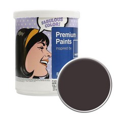 노루페인트 팬톤 실외 벽면 저광 페인트, 19-1111 Black Coffee, 1L, 1개