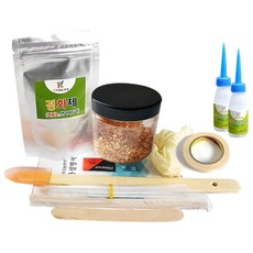 셀프줄눈마켓 벽면용 셀프 줄눈 코팅제 연골드 100g + 마스킹테이프 + 헤라, 1세트