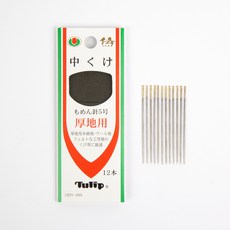 Tulip 棉針套組 DEN-005 用於厚織物, 12件