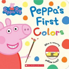 Peppa's First Colors (Peppa Pig) Board Books, Scholastic Inc.