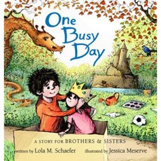 One Busy Day: A Story for Brothers & Sisters Hardcover, Disney Editions