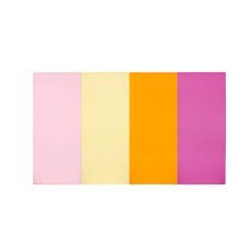 퍼니존 퍼니테라피 베이비핑크비비드 시리즈4 유아폴더매트 대, 베이비핑크 + 아이보리 + 오렌지 + 핫핑크
