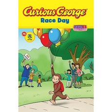 Curious George Race Day (Cgtv Reader) Paperback 2010년 09월 06일 출판, Houghton Mifflin