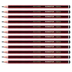 STAEDTLER 施德樓 傳統110專業用鉛筆 4B, 12個, 混色