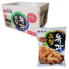 농심 조청유과, 96g, 20개