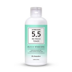 닥터레미듀 에이씨 포어 스케일링 5.5 리프레시 꽃산토너, 200ml, 1개