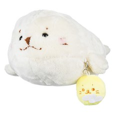 시로탄 바나나 봉제인형 22cm, 혼합 색상