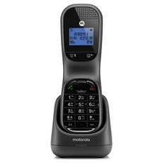 모토로라 디지털 무선 전화기 블랙, TD1001A(블랙)