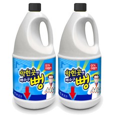 아토세이프 이거어때 배수구뻥 세정제, 2L, 2개입