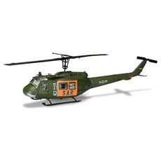 HERPA 複製品 1/87 建築套件貝爾 UH-1D 直升機 SAR 壓鑄 HE744423KH, 混色