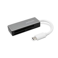유니콘 TC-C40 USB C타입 멀티카드리더기(39종지원 Type-C) [유니콘]TC-C40 USB C타입 멀티카드리더기(39종지원 Type-C) TC-C40, 혼합 색상, 1개