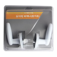 에코DIY 프린츠 피에니 도어락 화이트, 1개