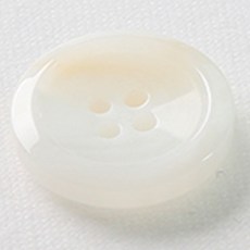HR빅버튼 각시봉 단추 23mm, 화이트, 8개입