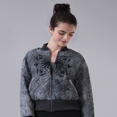 easyoga 系腰帶胖短款夾克