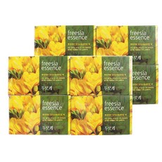 해피바스 두보레 후리지아향 목욕비누, 100g, 8개