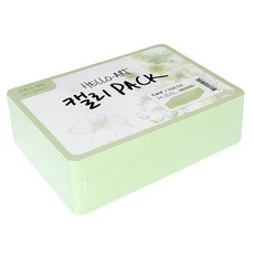 紙文化Hello Art書法平滑卡片, 24 綠色, 250張