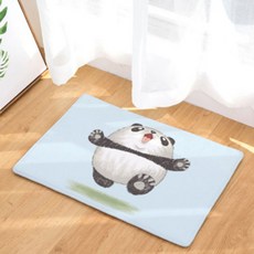 노랜드 Racoon and Panda Style 다용도 발매트, 11