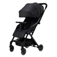 리안 2018 그램플러스 기내반입형 휴대용 유모차, 매트블랙