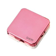 비케이 미러 렌즈 보관용 케이스, 로즈레드, 1개