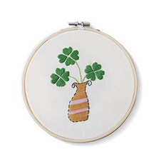 네잎클로버십자수