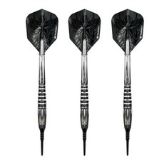 타켓 소프트배럴 파이로4 블레이징쉐도우 SOFTTIP 17g 다트샤프트, 혼합 색상, 3개입