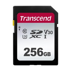 트랜센드 SD카드 메모리카드 300S, 256GB