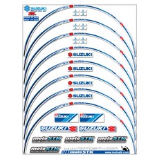 모토스티커 스즈키 GSXR 17인치